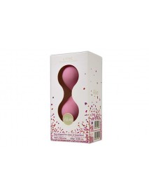 Вагинальные шарики Alive U-Tone Balls Pink, диаметр 3,5см, вес 77гр