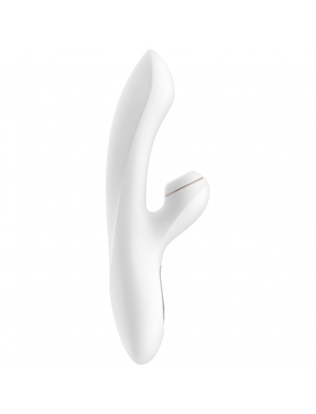 Вакуумный вибратор-кролик Satisfyer Pro Plus G-Spot Rabbit, первый кролик с вакуумом и вибрацией