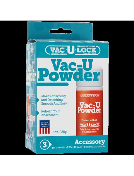 Пудра для крепления Vac-U-Lock Doc Johnson Vac-U Powder