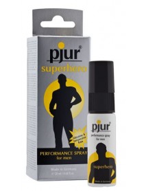 Пролонгирующий спрей pjur Superhero Spray 20 мл, впитывается в кожу, натуральные компоненты