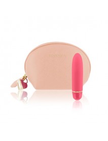 Вибропуля RIANNE S - Classique Vibe мини-вибратор на 7 режимов, чехол-косметичка Coral