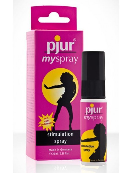 Возбуждающий спрей для женщин pjur My Spray 20 мл с экстрактом алоэ, эффект покалывания