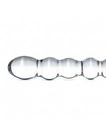 Стеклянный дилдо в виде бусин Gildo Glass Dildo No. 19