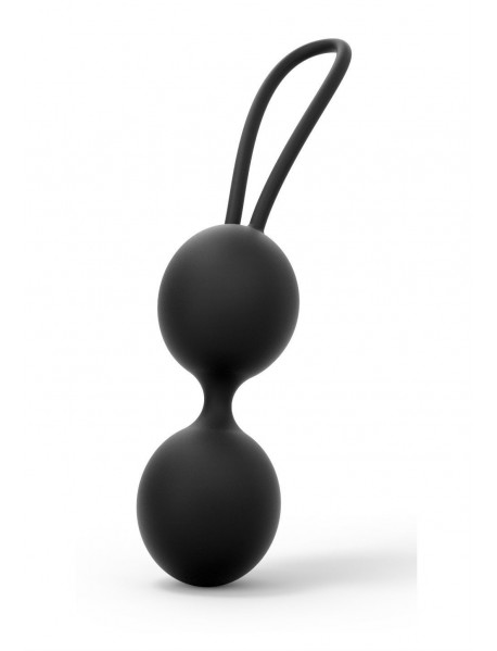 Вагинальные шарики Dorcel Dual Balls Black, диаметр 3,6см, вес 55гр