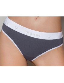 Спортивные трусики-стринги Passion PS007 PANTIES dark grey, size M