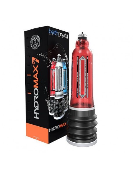 Гидропомпа Bathmate Hydromax 7 Red (X30), для члена длиной от 12,5 до 18см, диаметр до 5см