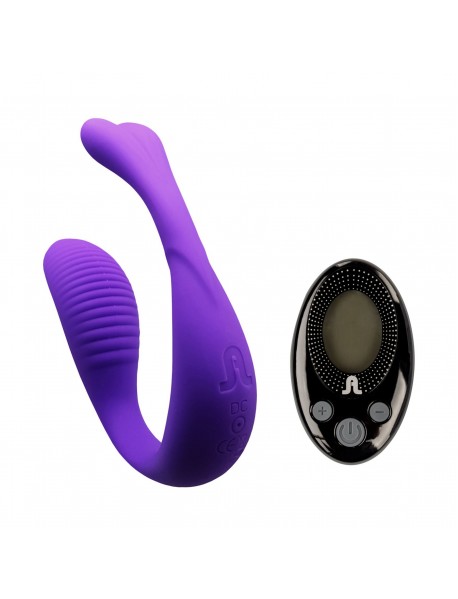 Вибратор для пар Adrien Lastic Mini Romeo II с пультом LRS и двумя моторчиками