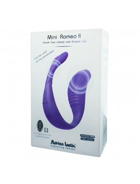 Вибратор для пар Adrien Lastic Mini Romeo II с пультом LRS и двумя моторчиками