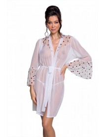 LOVELIA PEIGNOIR white S/M - Passion