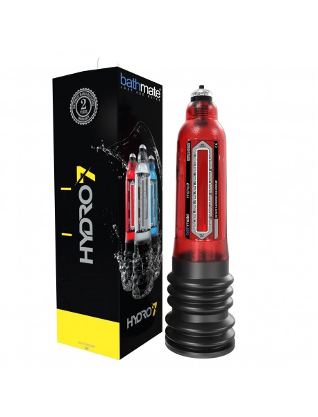 Гидропомпа Bathmate Hydro 7 Red, для члена длиной от 12,5 до 18см, диаметр до 5см