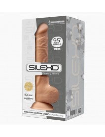 Фаллоимитатор SilexD Kevin Flesh (MODEL 3 size 9.5in), двухслойный, силикон+Silexpan, диаметр 4,5см
