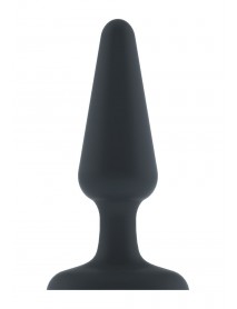 Анальная пробка с вибрацией Dorcel Best Vibe Plug M, макс. диаметр 4,1см, soft-touch силикон
